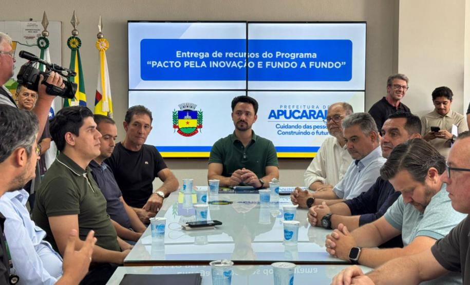 Apucarana recebe R$ 995 mil em recursos do Estado para fomento à inovação