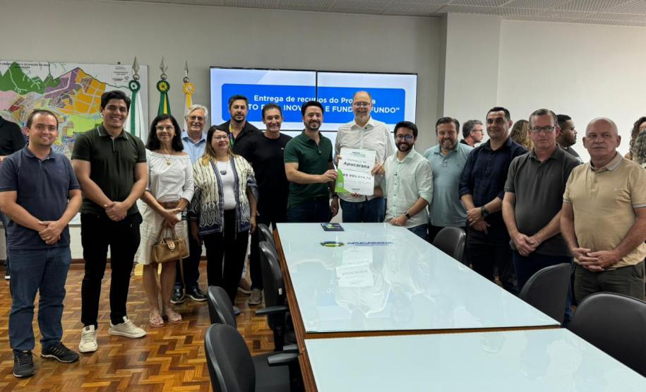Apucarana recebe R$ 995 mil em recursos do Estado para fomento à inovação