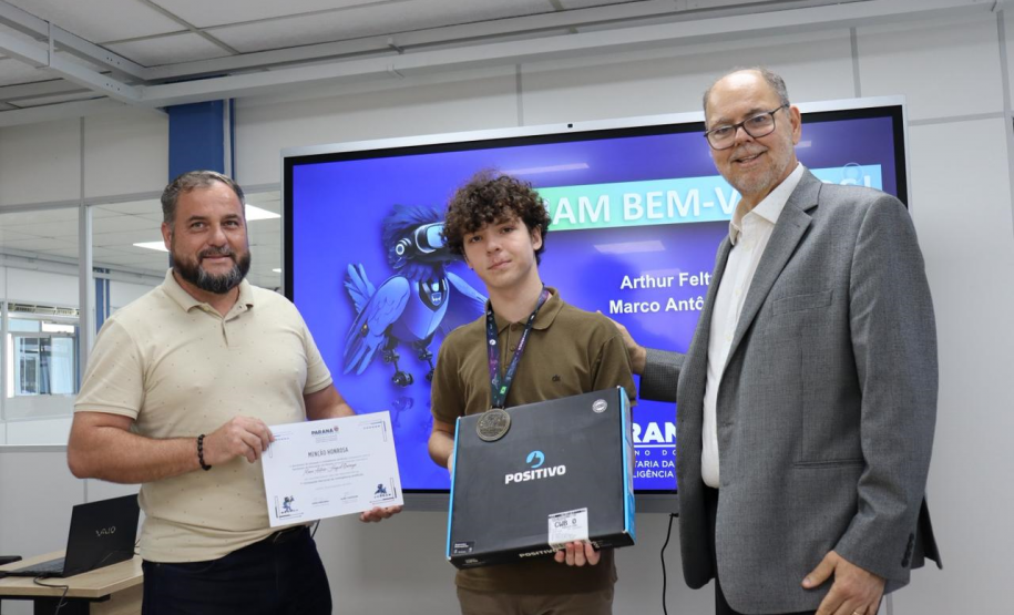 Alunos do Paraná são premiados na Olimpíada Nacional de Inteligência Artificial