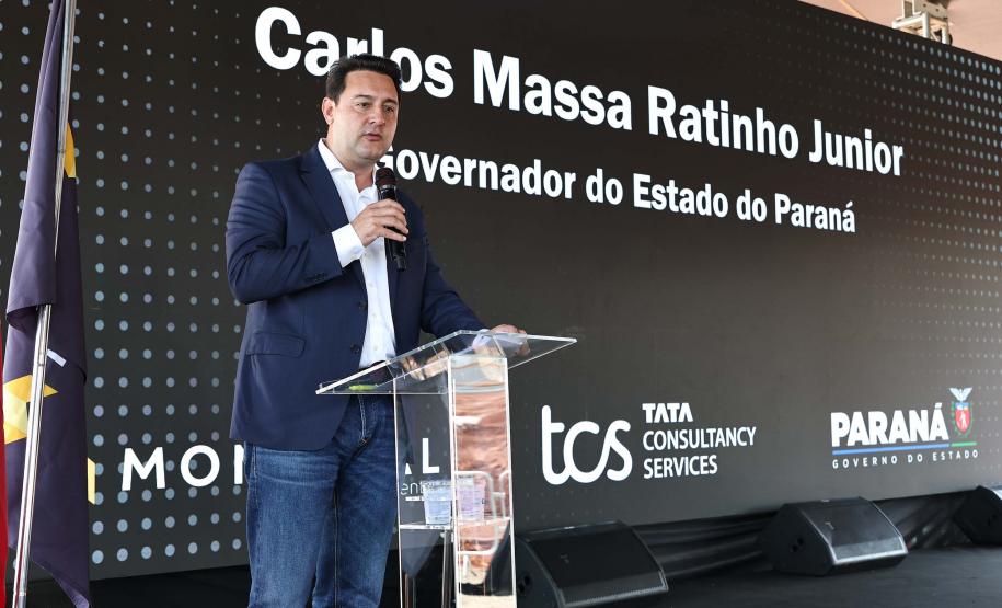 Indiana TCS dá pontapé para construção de campus tecnológico em Londrina Foto: Ari Dias/AEN