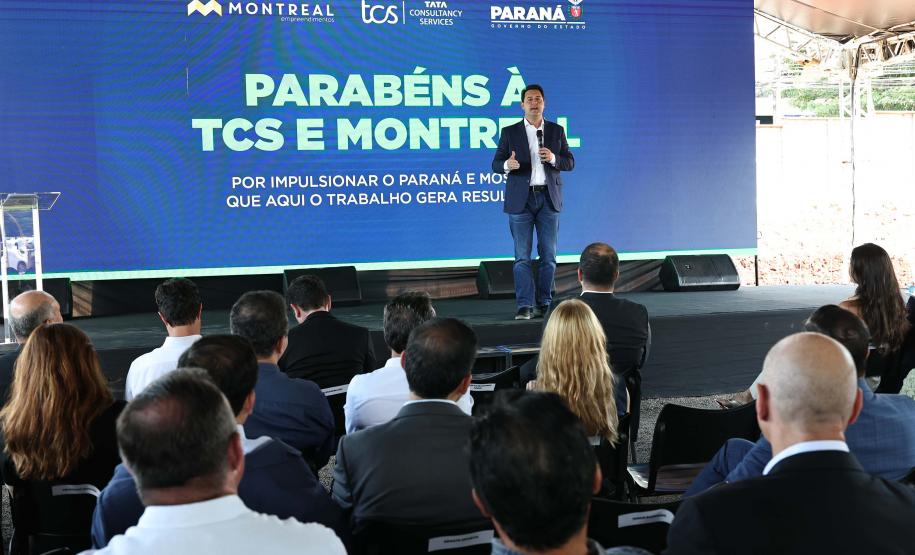 Indiana TCS dá pontapé para construção de campus tecnológico em Londrina Foto: Ari Dias/AEN