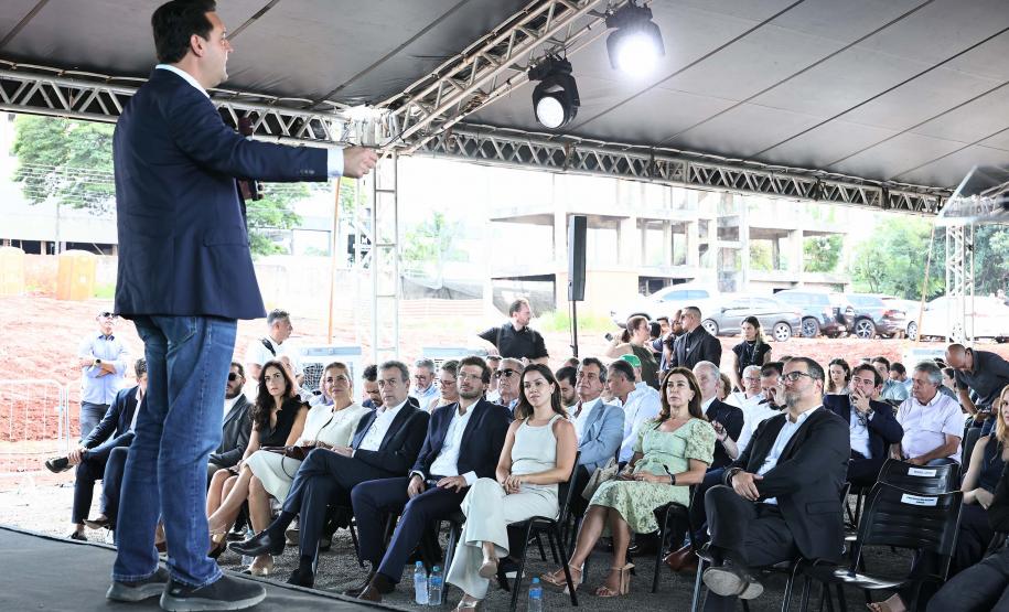 Indiana TCS dá pontapé para construção de campus tecnológico em Londrina Foto: Ari Dias/AEN