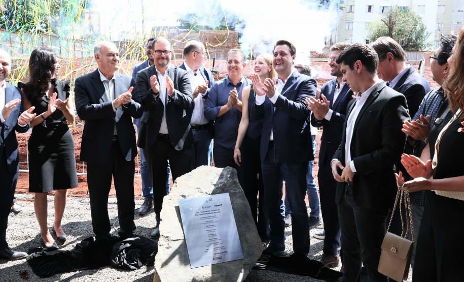 Indiana TCS dá pontapé para construção de campus tecnológico em Londrina Foto: Ari Dias/AEN