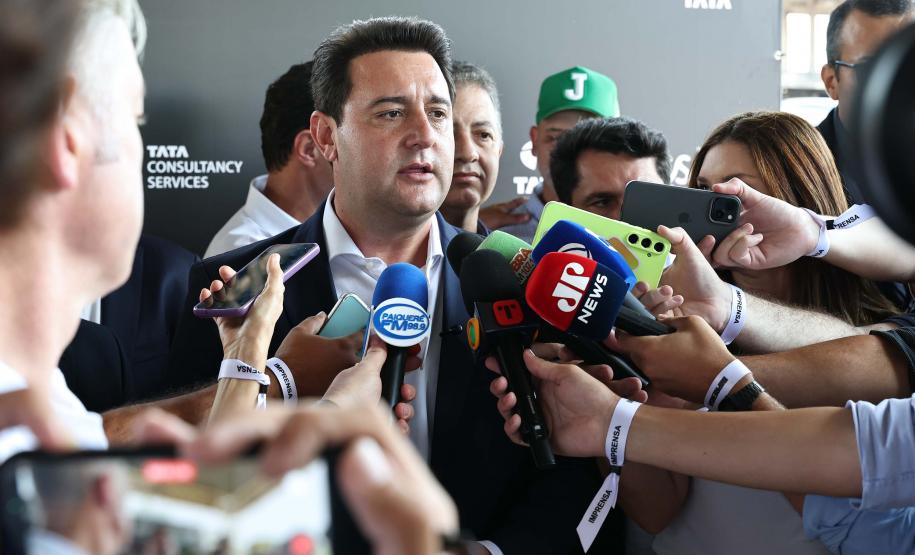 Indiana TCS dá pontapé para construção de campus tecnológico em Londrina Foto: Ari Dias/AEN