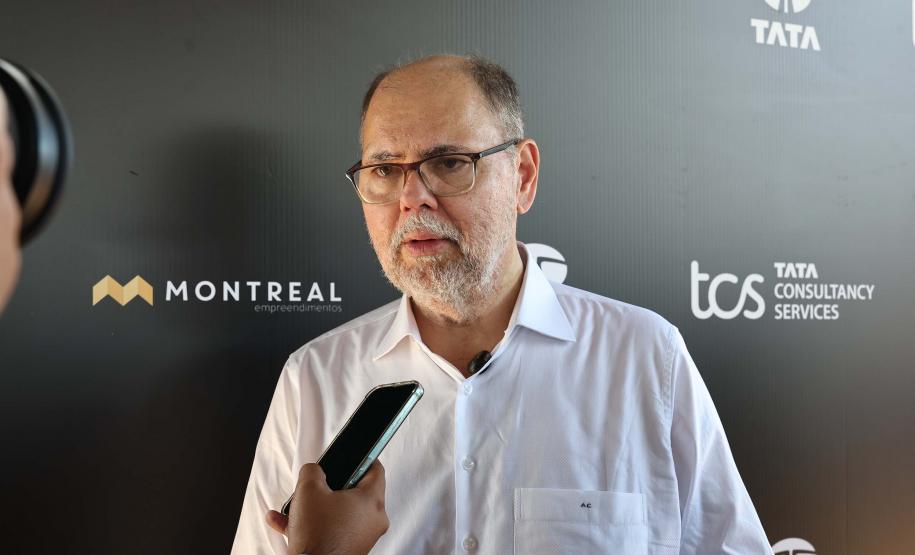 Indiana TCS dá pontapé para construção de campus tecnológico em Londrina Foto: Ari Dias/AEN