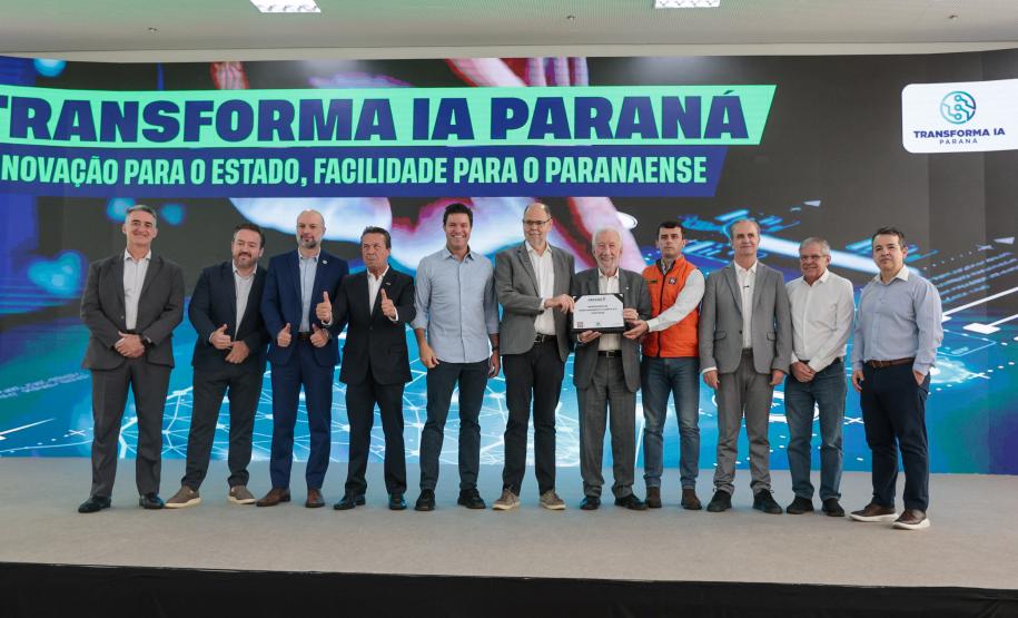 Paraná lança pacote de soluções de Inteligência Artificial inédito no Brasil Foto: Igor Jacinto/Vice Governadoria
