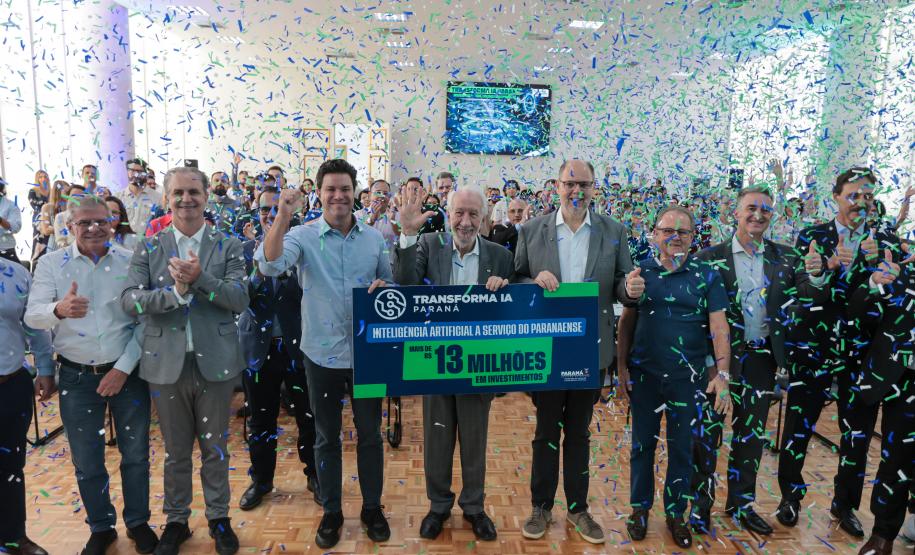 Paraná lança pacote de soluções de Inteligência Artificial inédito no Brasil Foto: Igor Jacinto/Vice Governadoria