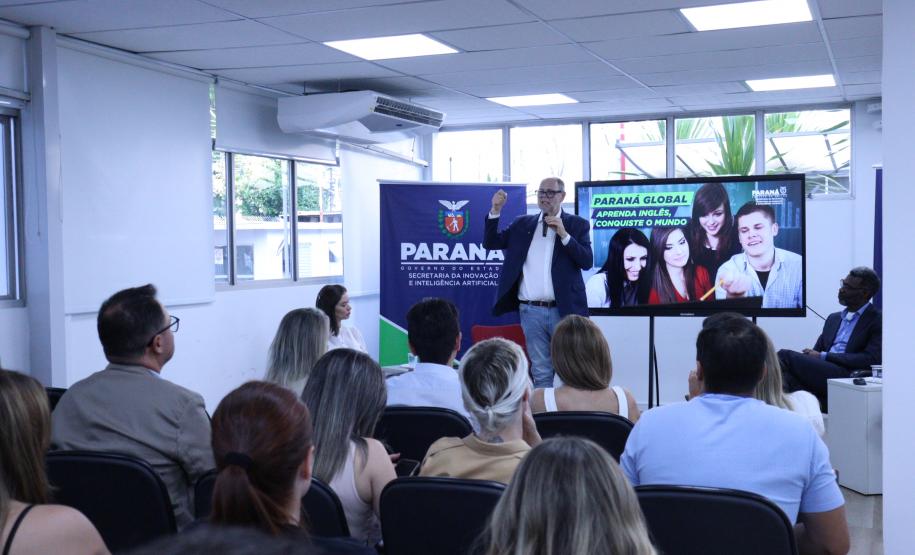 Inglês: Estado inicia programa de formação com testes internacionais na rede pública Foto: Rsphaela Piovezan/SEIA