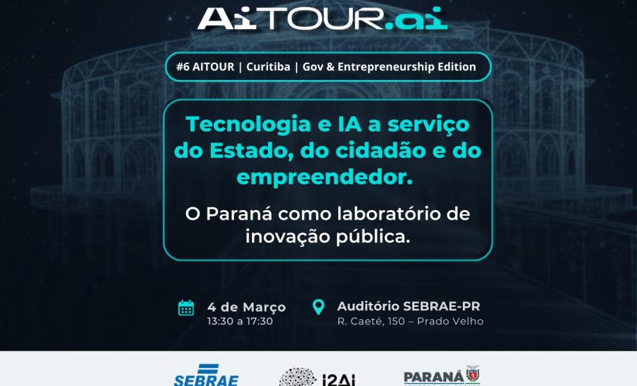 Governo Digital: Estado debate futuro da IA em evento internacional em Curitiba