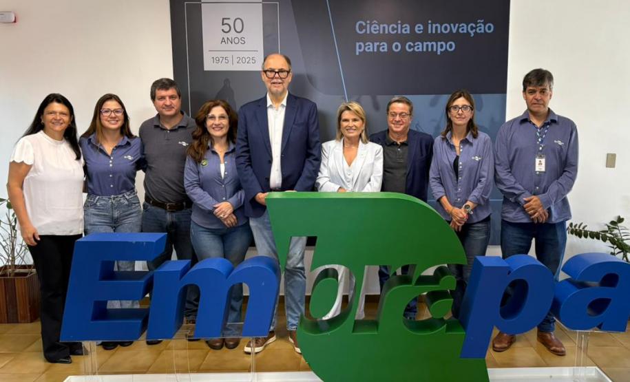 Paraná e Embrapa firmam parceria para inovação e bioeconomia na cadeia da soja Foto: SEIA