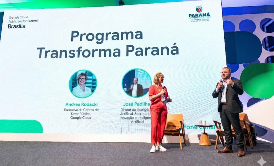 Programa Transforma Paraná é apresentado em evento internacional do Google Cloud voltado ao setor público