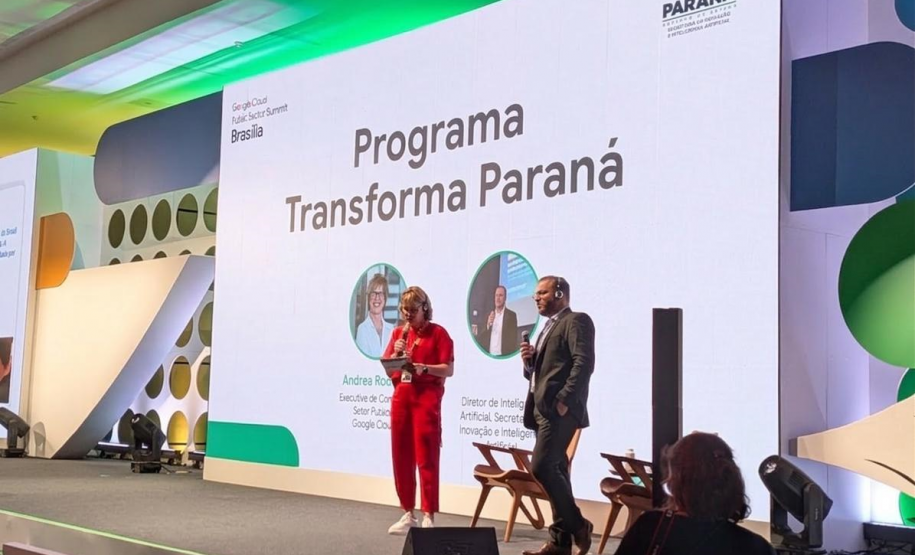 Programa Transforma Paraná é apresentado em evento internacional do Google Cloud voltado ao setor público
