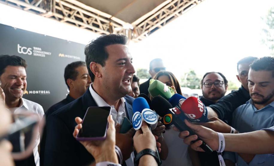 Indiana TCS dá pontapé para construção de campus tecnológico em Londrina Foto: Ari Dias/AEN