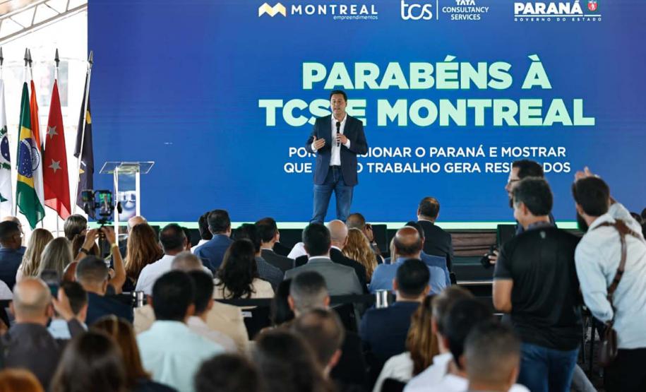 Indiana TCS dá pontapé para construção de campus tecnológico em Londrina Foto: Ari Dias/AEN