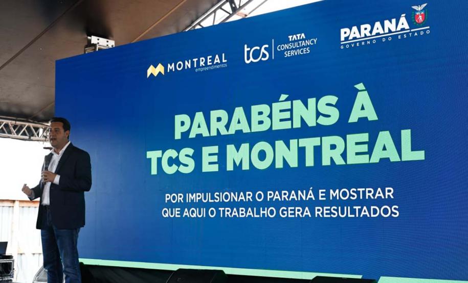 Indiana TCS dá pontapé para construção de campus tecnológico em Londrina Foto: Ari Dias/AEN