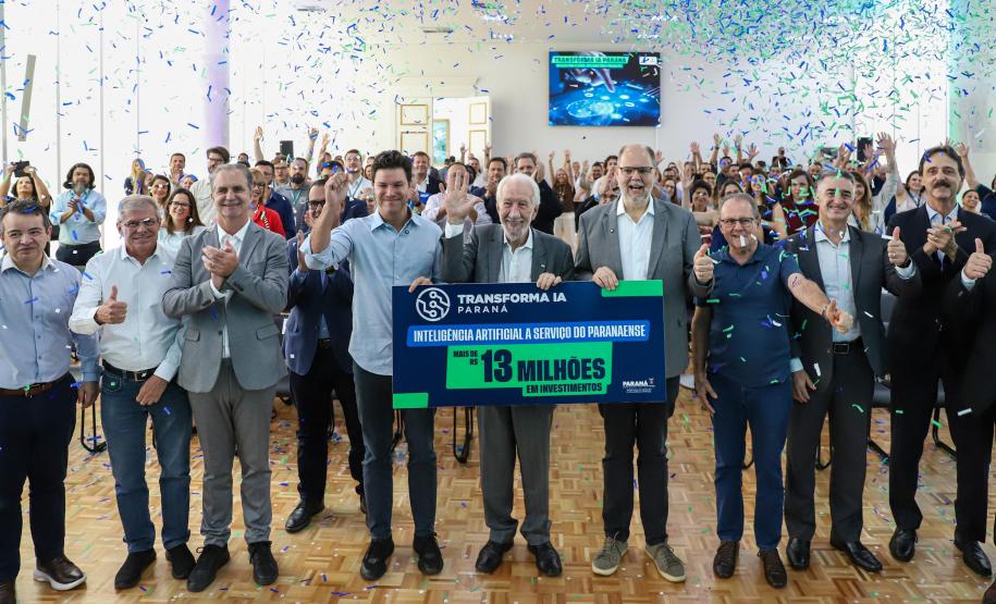 Paraná lança pacote de soluções de Inteligência Artificial inédito no Brasil Foto: Igor Jacinto/Vice Governadoria