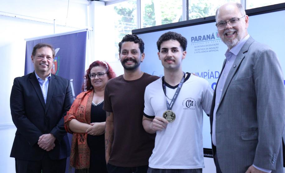 Com 19 medalhas, Paraná lidera Olimpíada Brasileira de Inovação, Ciência e Tecnologia Foto: Raphaella Piovezan/SEIA