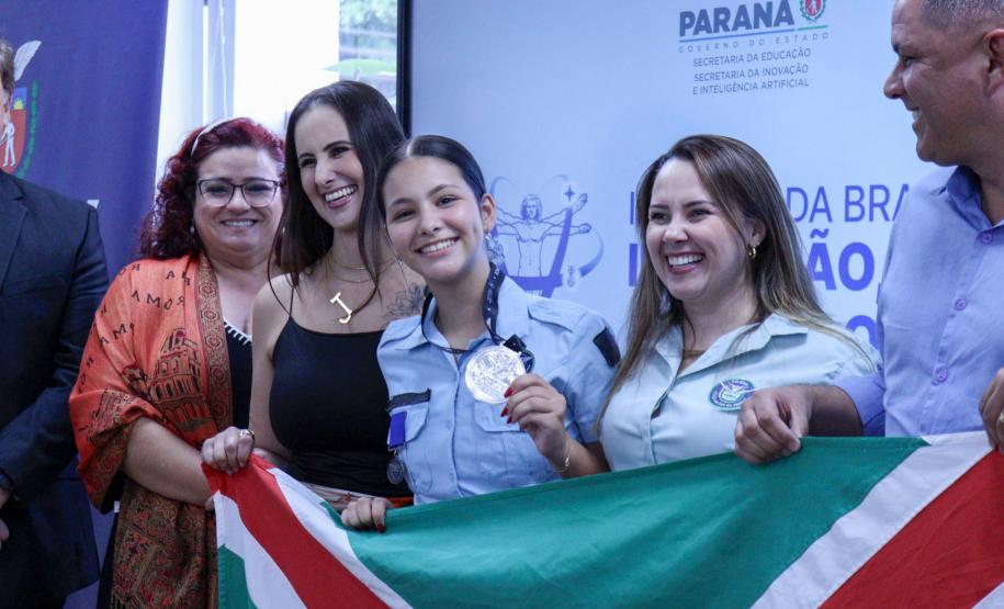 Com 19 medalhas, Paraná lidera Olimpíada Brasileira de Inovação, Ciência e Tecnologia Foto: Raphaella Piovezan/SEIA