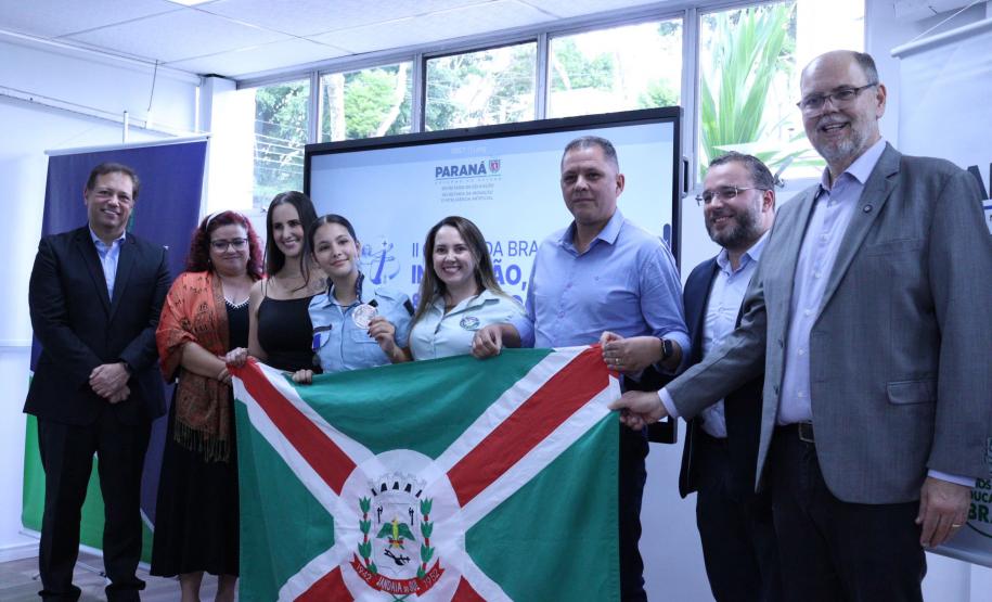 Com 19 medalhas, Paraná lidera Olimpíada Brasileira de Inovação, Ciência e Tecnologia Foto: Raphaella Piovezan/SEIA