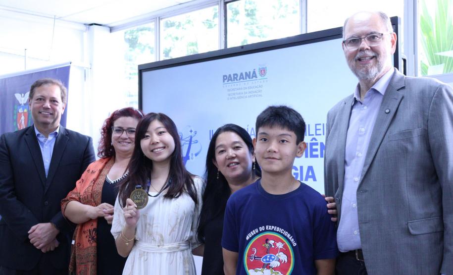 Com 19 medalhas, Paraná lidera Olimpíada Brasileira de Inovação, Ciência e Tecnologia Foto: Raphaella Piovezan/SEIA