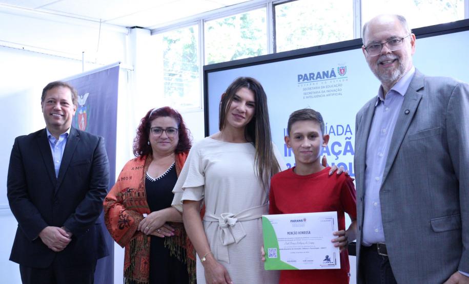 Com 19 medalhas, Paraná lidera Olimpíada Brasileira de Inovação, Ciência e Tecnologia Foto: Raphaella Piovezan/SEIA