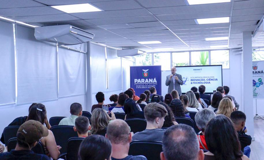 Com 19 medalhas, Paraná lidera Olimpíada Brasileira de Inovação, Ciência e Tecnologia Foto: Raphaella Piovezan/SEIA