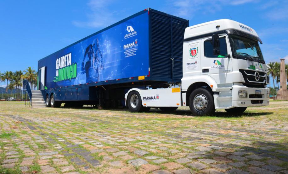 Carreta da Inovação oferece atividades gratuitas em Iguaraçu e Campina da Lagoa