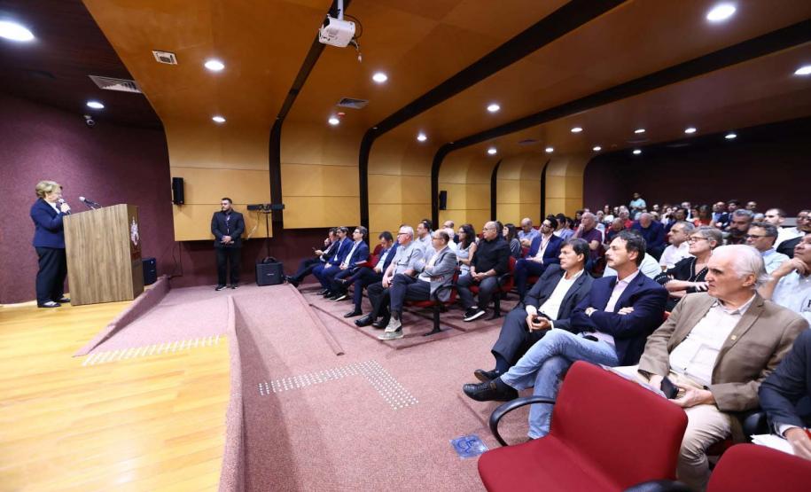 Tecpar lança pedra fundamental do Centro de Inovação Tecnológica de Londrina Foto: Ruben Vital