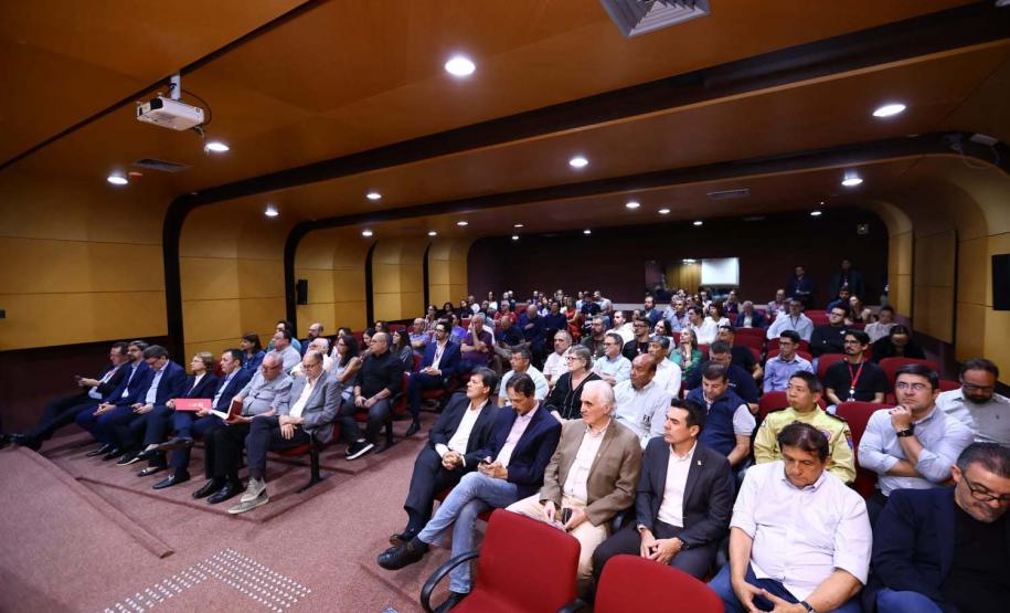 Tecpar lança pedra fundamental do Centro de Inovação Tecnológica de Londrina Foto: Ruben Vital