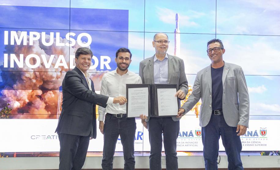 Impulso Inovador: Estado lança projeto para apoiar startups em estágio inicial Foto: Hedeson Alves/Tecpar