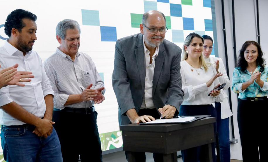 Com investimento do Estado, Maringá inaugura coworking público e anuncia hub de inovação Foto SEIA