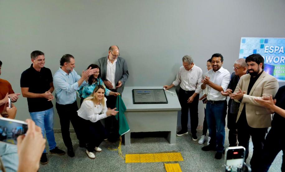 Com investimento do Estado, Maringá inaugura coworking público e anuncia hub de inovação Foto SEIA