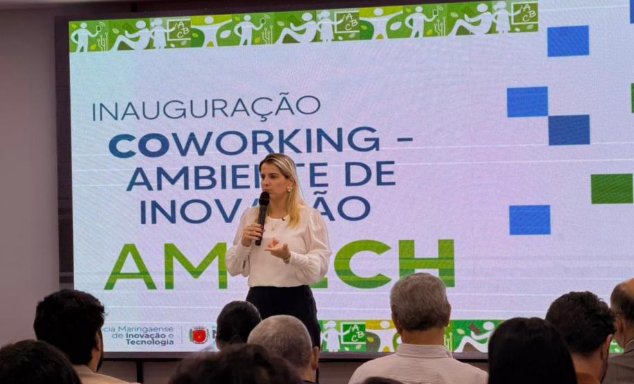 Com investimento do Estado, Maringá inaugura coworking público e anuncia hub de inovação Foto SEIA