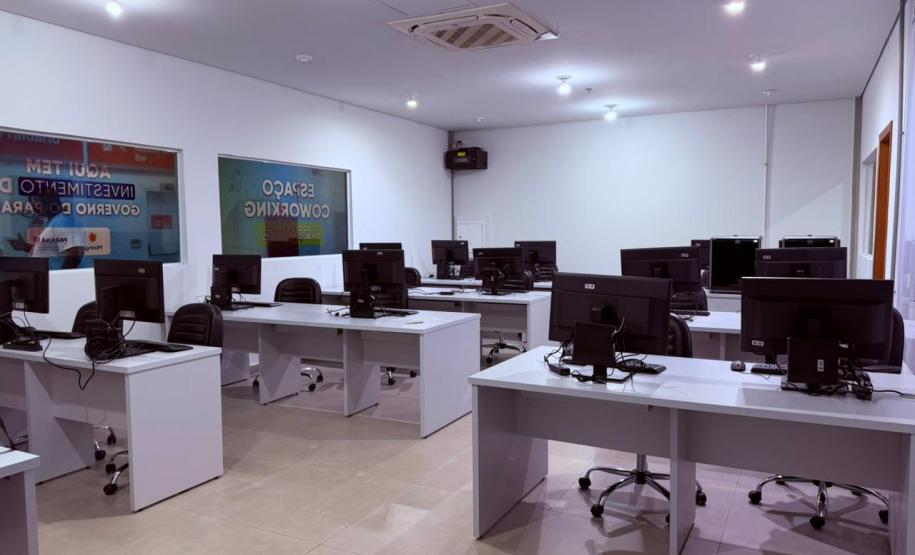 Com investimento do Estado, Maringá inaugura coworking público e anuncia hub de inovação Foto SEIA