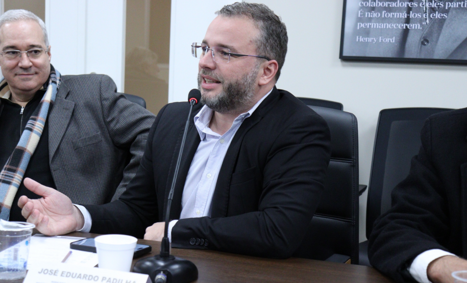 Secretário Marcos Stamm apresenta iniciativa de inovação em reunião do Movimento Pró-Paraná