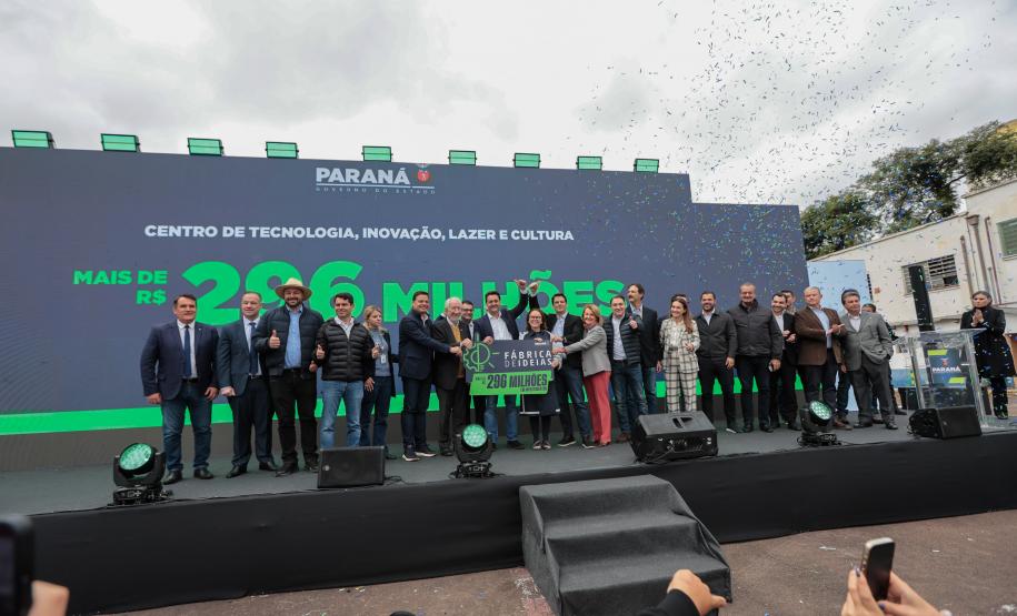 "Fábrica de Ideias vai levar o Paraná para vanguarda da tecnologia", afirma Ratinho Junior