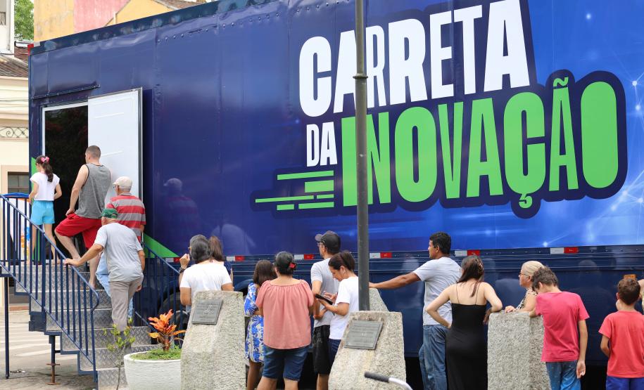 INOVAÇÃO: Ibaiti e Arapuã recebem atividades da Carreta da Inovação nesta semana Foto: SEIA