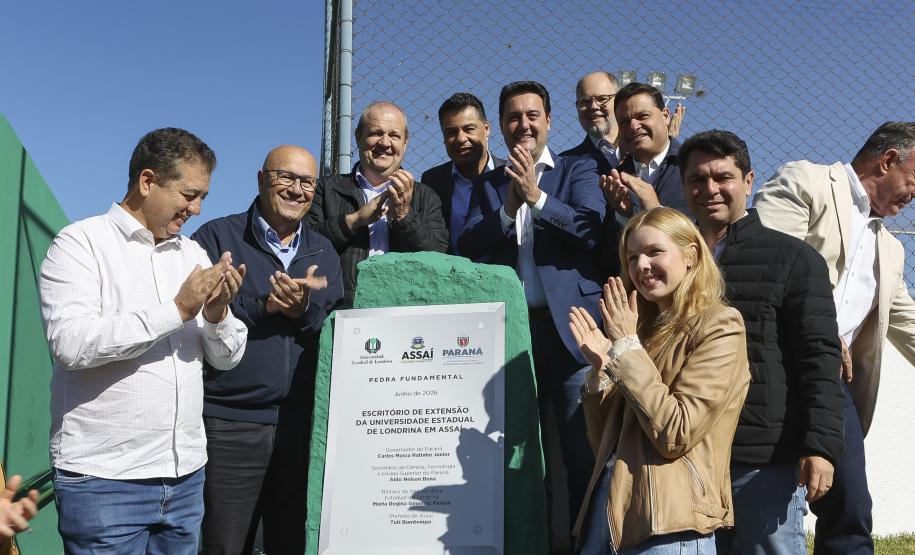Governador Ratinho Junior inaugura Escritório de Extensão da UEL em Assaí