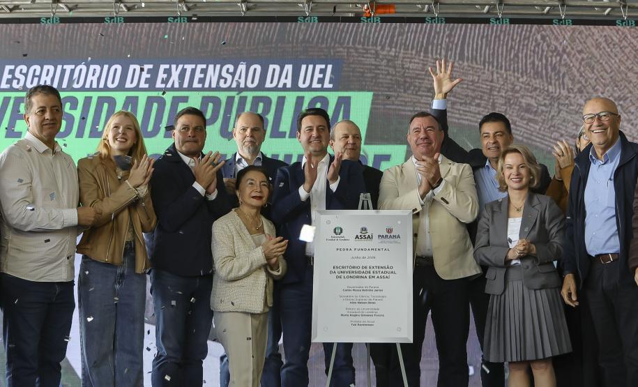 Governador Ratinho Junior inaugura Escritório de Extensão da UEL em Assaí