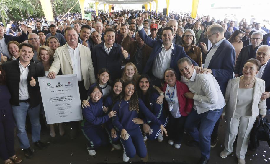 Governador Ratinho Junior inaugura Escritório de Extensão da UEL em Assaí