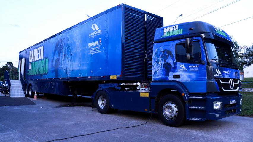 INOVAÇÃO: Turvo e Pinhalão recebem atividades gratuitas da Carreta da Inovação Foto: SEIA
