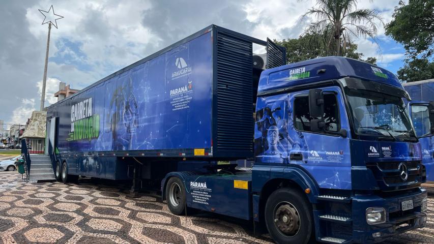 Ciência e tecnologia: Santa Helena e Balsa Nova recebem a Carreta da Inovação